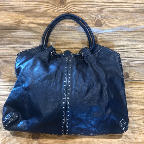 Michael Kors Navy Astor Purse - Picture 2 of 15